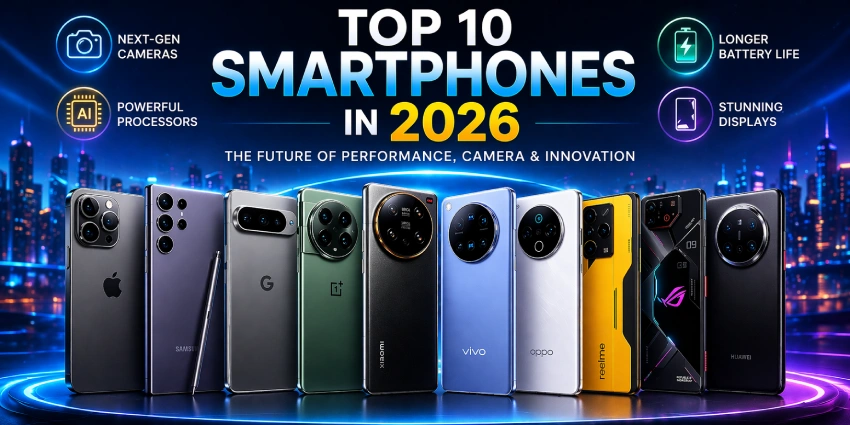 Top 10 Smartphones in 2026 (Ultimate Guide)
