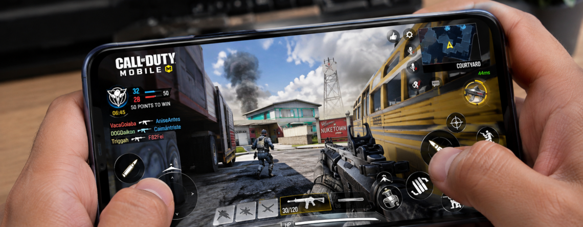 Call of Duty Mobile 2026 multiplayer gameplay on a smartphone