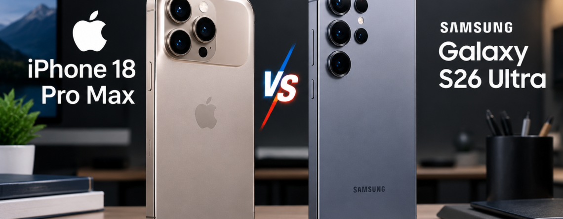 iPhone 18 Pro Max vs Samsung Galaxy S26 Ultra comparison