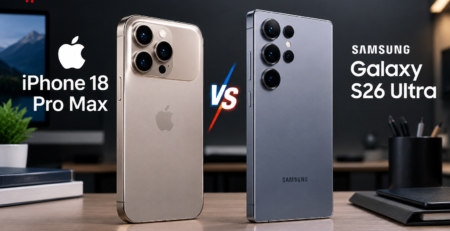 iPhone 18 Pro Max vs Samsung Galaxy S26 Ultra comparison