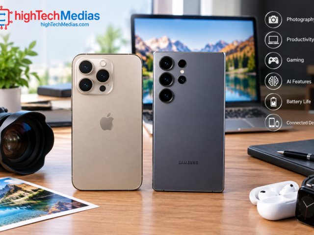 iPhone vs Android 2026 smartphone comparison with flagship phones