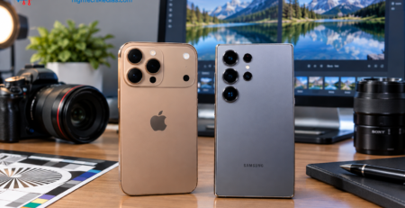 smartphone camera test comparing iPhone 18 Pro Max and Galaxy S26 Ultra