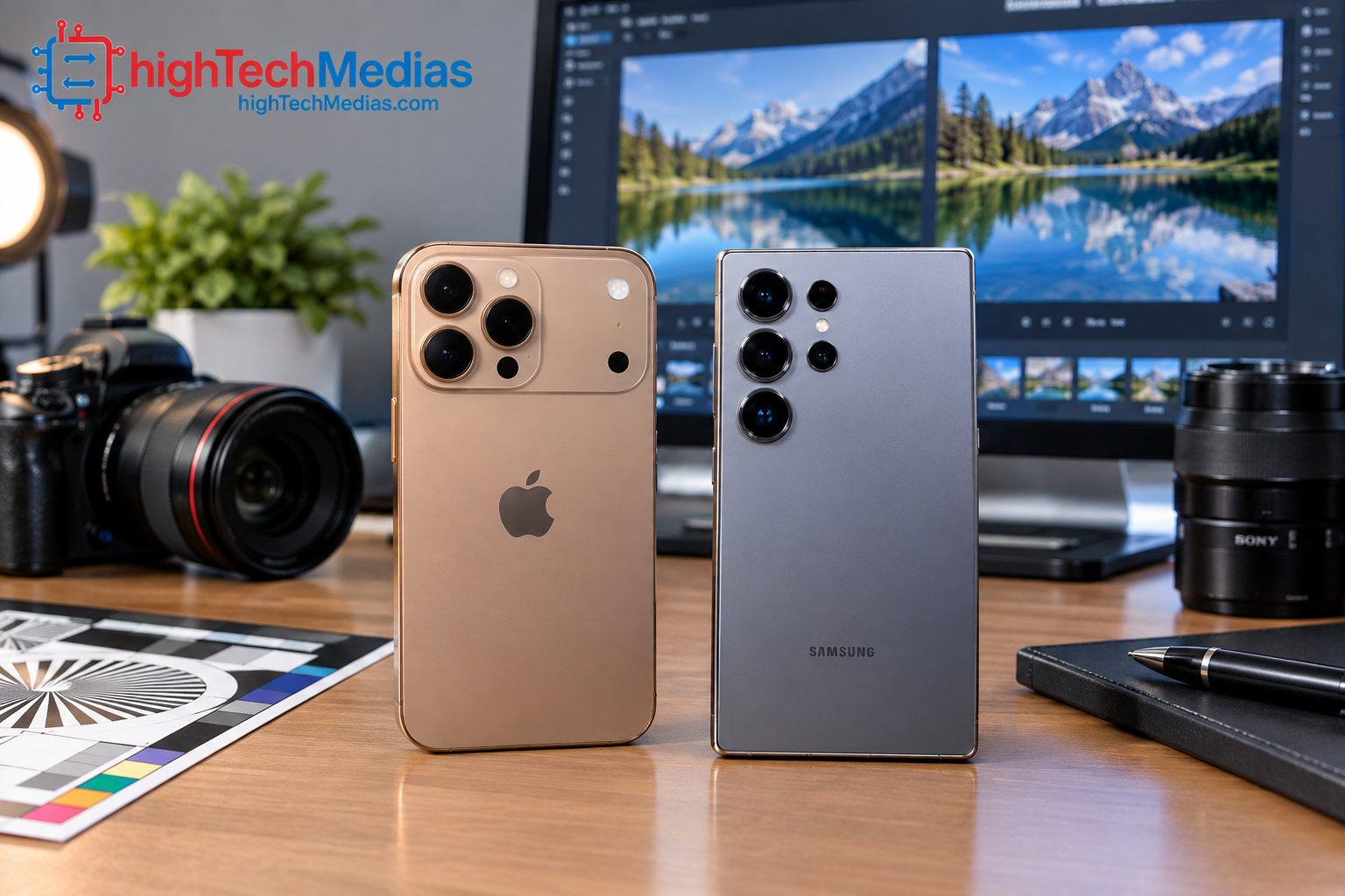 smartphone camera test comparing iPhone 18 Pro Max and Galaxy S26 Ultra