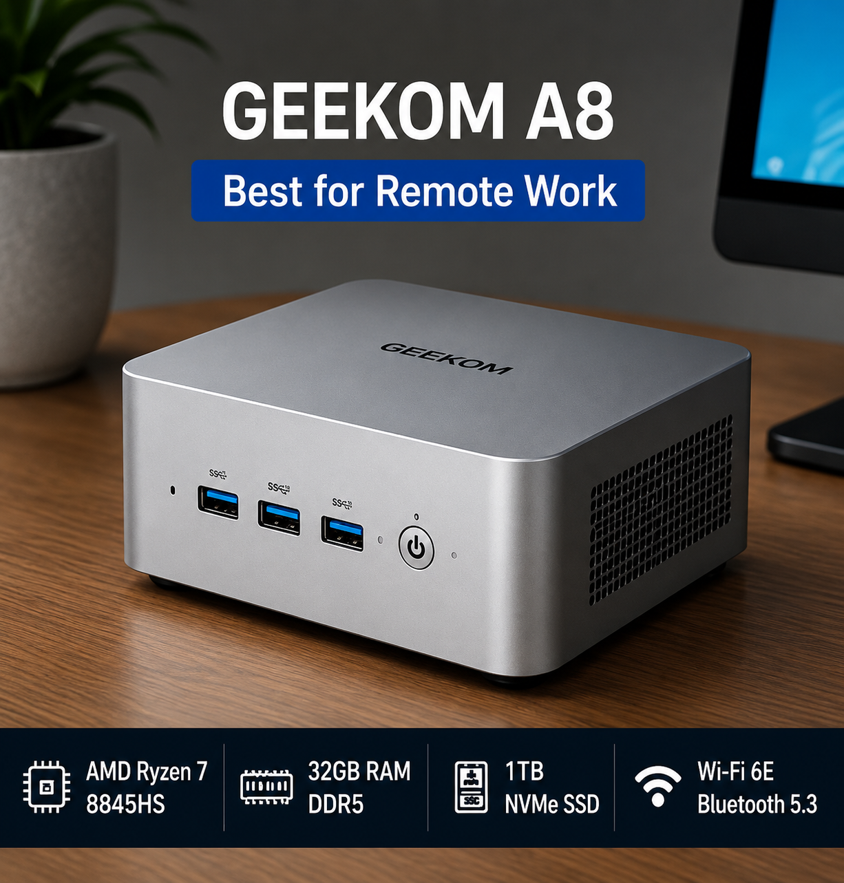 Geekom A8 Mini PC