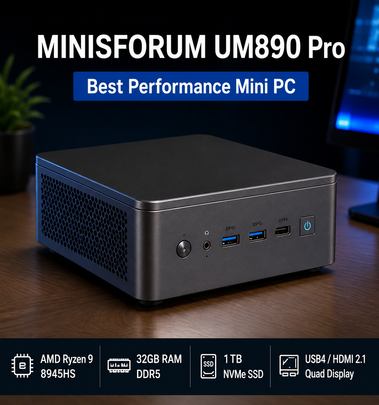 MINISFORUM UM890 Pro Mini PC