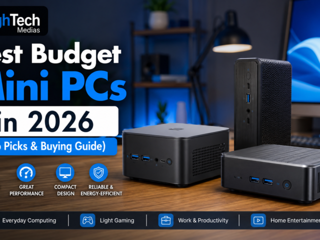 Best budget mini PCs in 2026, featuring top compact desktop computers for home office, business, productivity, and everyday computing.