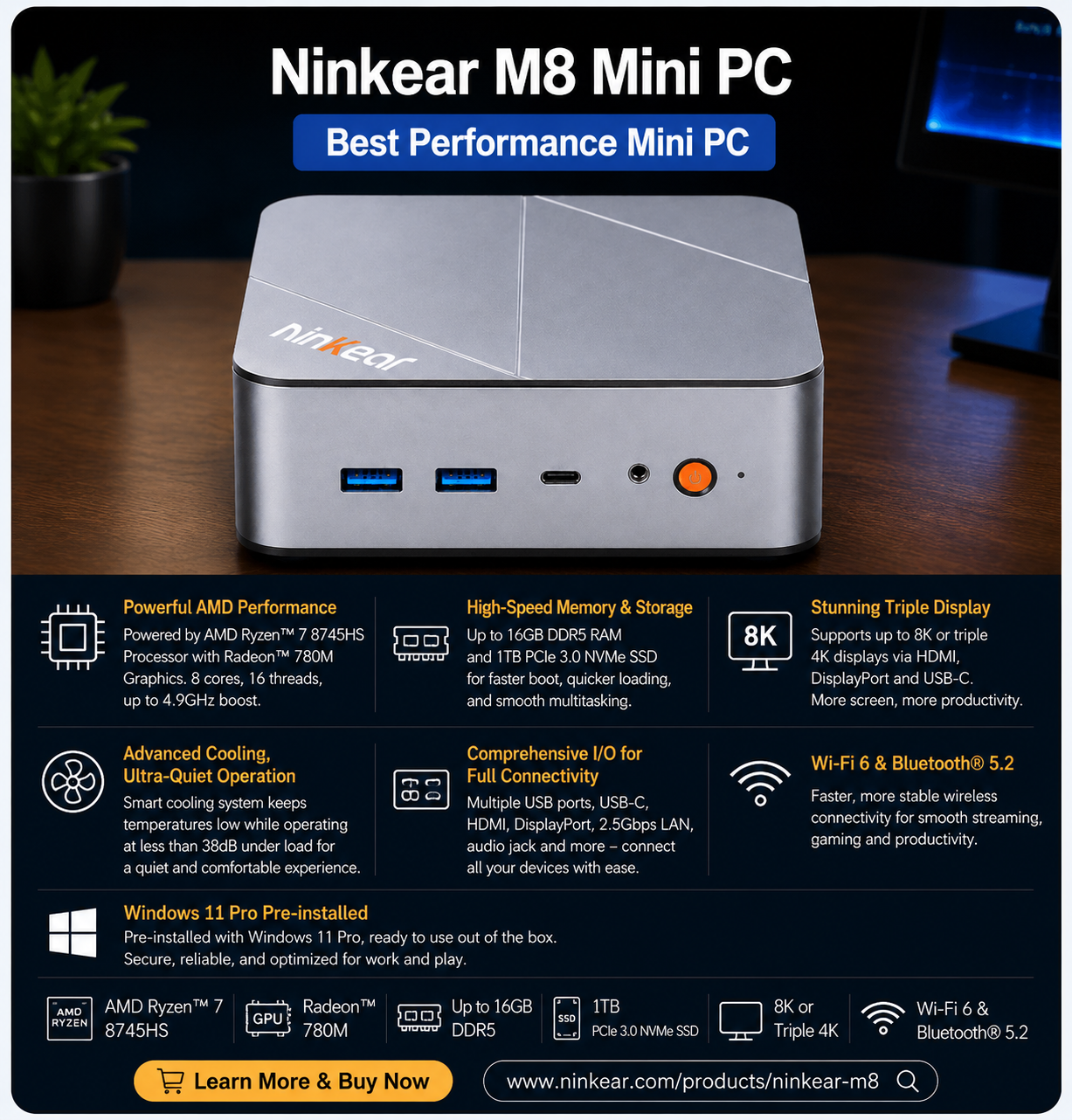 Best budget AMD Ryzen 7 mini PCs in 2026 featuring compact designs, quiet cooling, powerful performance, and modern connectivity.