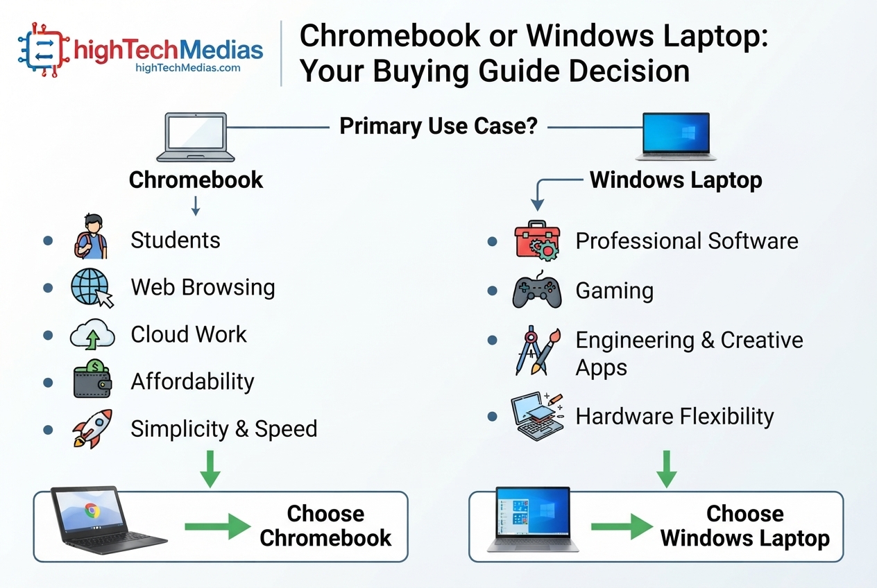 Chromebook or Windows laptop buying decision guide