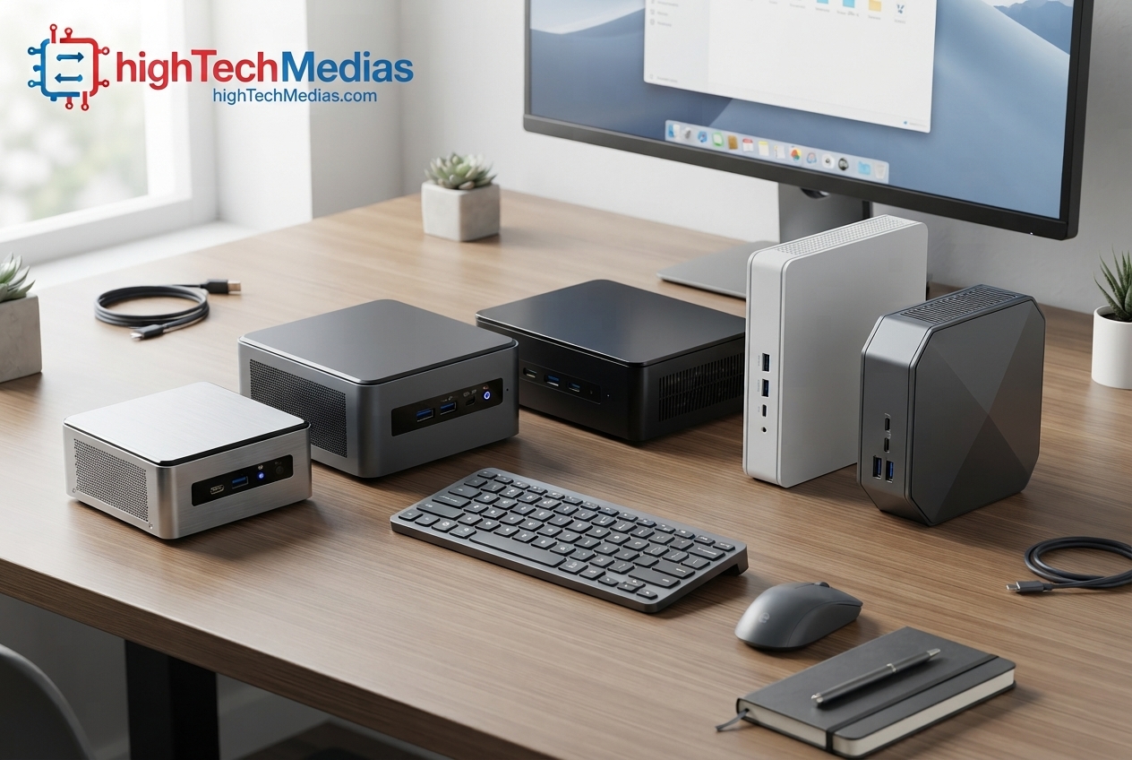 Five budget mini PC models compared for home office and everyday computing