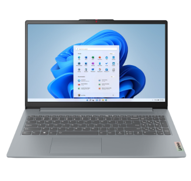 lenovo-ideapad-slim-3-chromebook-14-review-2 Lenovo IdeaPad Slim 3 Chromebook 14 featuring a 2K touchscreen display, open on a clean desk surface.