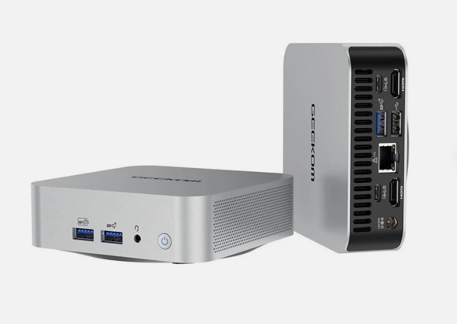 aluminum-mini-pc-ports-sd-card-usb4 Illustrative small aluminum mini PC showing USB4, HDMI, Ethernet and SD card ports