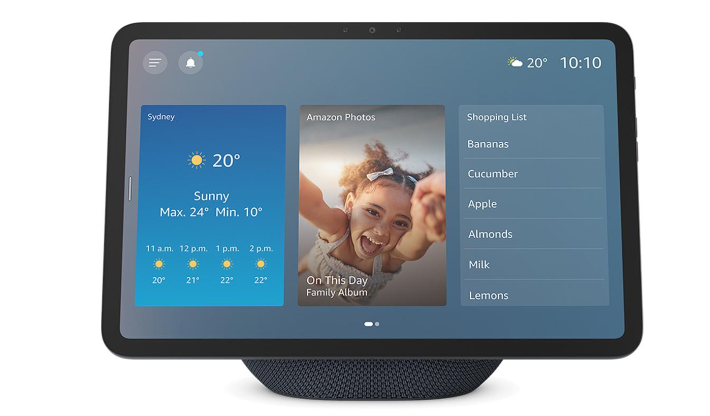 amazon-echo-show-11-2025-smart-home-assistant Amazon Echo Show 11 smart display with touchscreen controls for managing a connected smart home.
