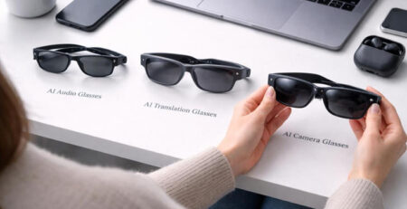 Best AI smart glasses in 2026 compared in a modern home office
