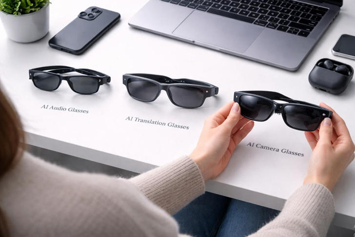 Best AI smart glasses in 2026 compared in a modern home office