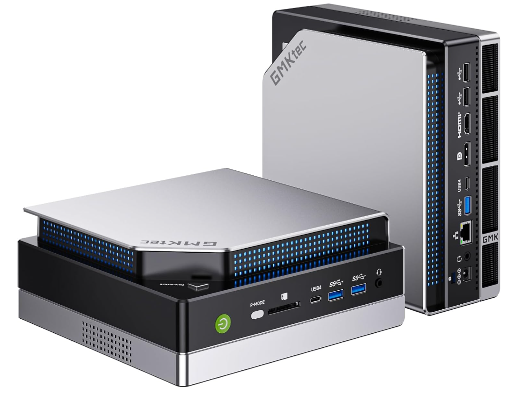 gmktec-evo-x2-mini-pc-local-ai-review GMKtec EVO-X2 mini PC powered by the AMD Ryzen AI Max+ 395 processor, designed for demanding local AI workloads and large language models.