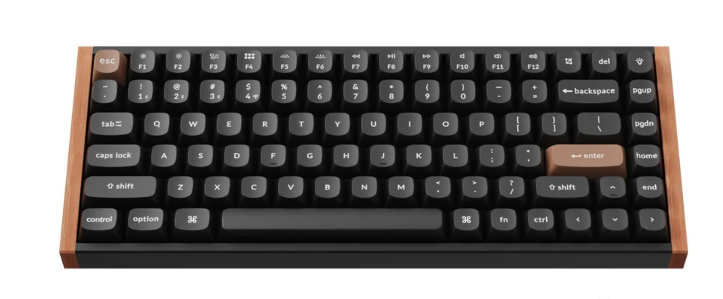Keychron K2 HE compact wireless magnetic-switch keyboard for gaming and typing.