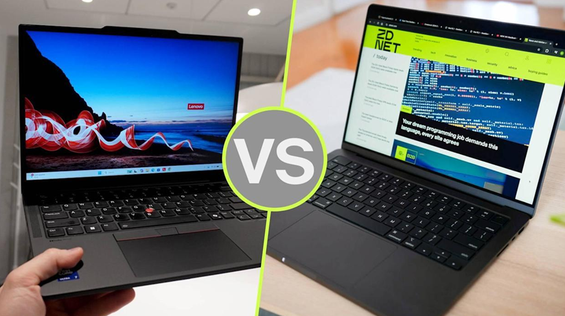 MacBook Air M4 vs ThinkPad E14 Gen 7 programming laptop