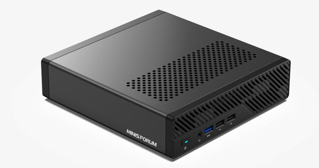 minisforum-ms-01.jpg MINISFORUM MS-01 workstation mini PC with high-speed 10Gbps SFP+ ports and multiple M.2 SSD storage bays.