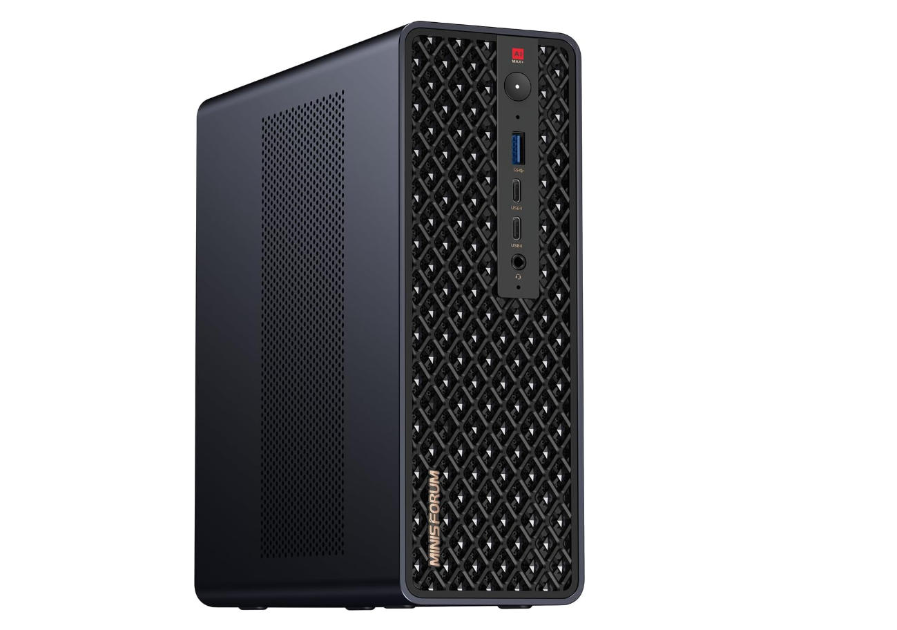 MINISFORUM MS-S1 MAX compact workstation for local AI inference and development